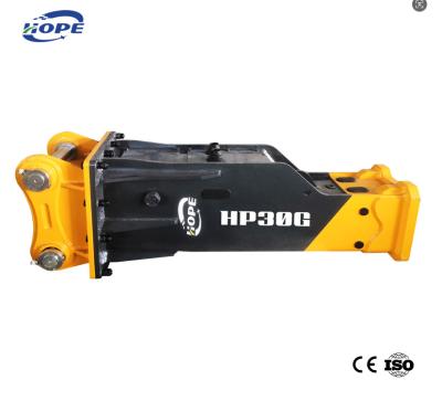 China HB30G Boxen- oder Schalldämpfer-Typ Steinhammer oder Hydraulikbrecher für Komatsu-Grabmaschinen zu verkaufen