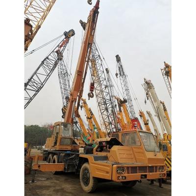 China Max. Lifting Height 42m Second Hand Japan Used 20 Ton 25 Ton 40 Ton Truck Mounted Crane for sale