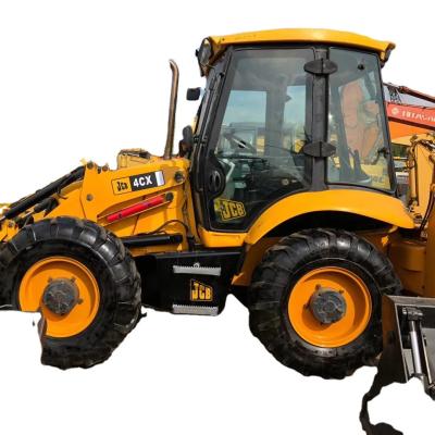 China Second Hand JCB 4CX Backhoe Loader with Original Engine Used 3CX 4CX JCB Backhoe for sale