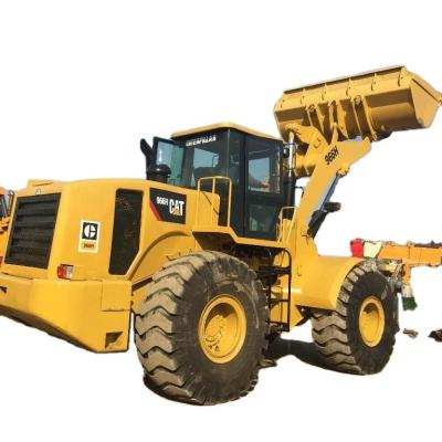 中国 中古のCAT966H フロント エンド ローダー オリジナル エンジン マシン 重量 60000 150000 kg 販売 販売のため