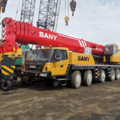 Chine Crane de camion SANY STC1000 d'occasion avec soupape hydraulique d'origine à grande échelle d'origine à vendre