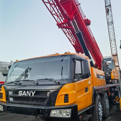 China SANY STC800 80 toneladas guindaste móvel para automóveis máquina de construção usada guindaste móvel para todos os terrenos à venda