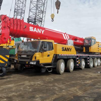 Chine 100 tonnes Sany STC1000 grue mobile utilisée avec pompe hydraulique d'origine et 0-2000 heures de travail à vendre