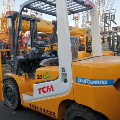 China 1200 mm Gabelbreite TCM 3 Tonnen 3,5 Tonnen Diesel Gabelstapler mit ISUZU YANMAR MISUBISHI-Motor zu verkaufen