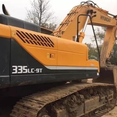 China Secondhand Hyundai 335LC-9 Excavator 4m3 Bucket Capacity and Original Hydraulic Valve for sale