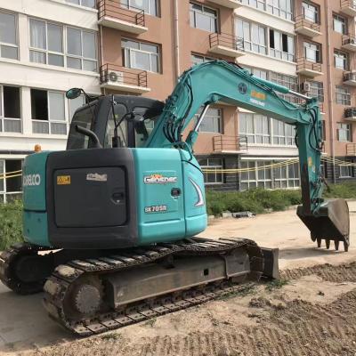 China Second Hand Kobelco SK70SR Used Crawler Excavator With 3 Ton Rated Loading Capacity for sale