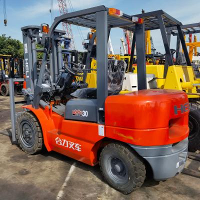 China Diesel-Forklift HELI H3 Serie 3Ton 3M CPCD30-Forklift mit Routine-Forkbreite zu verkaufen