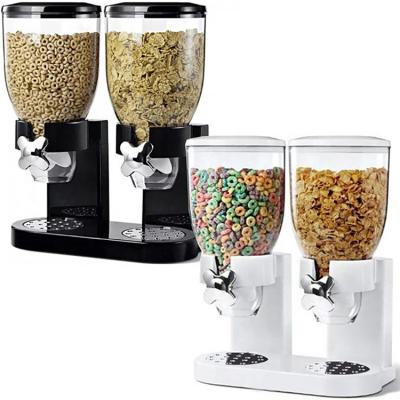 China Hot Selling Double Freshness Cereal Dispenser, Dry Food Dispenser For Kitchen for sale