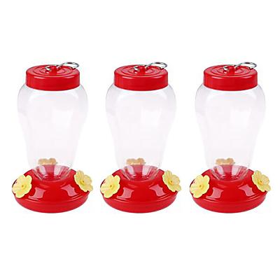 China New Design Cheap Automatic Feeding Bird Bottle Hand Feeding Bird Automatic Plastic Supplies Premium With Circle for sale