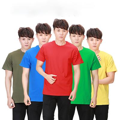 China Breathable Organic Cotton T-shirt Breathable Solid Color Custom Logo T-Shirt For Man for sale