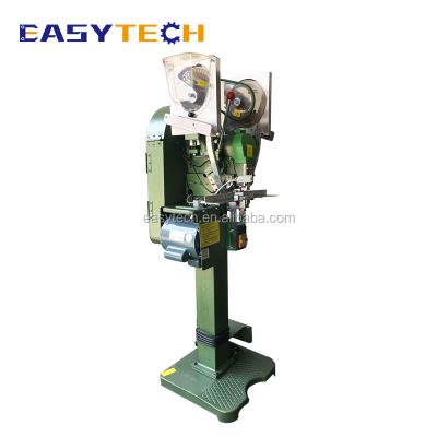 China Hidden Button Press Stud Riveting Machine Male And Female Snap Button for sale