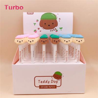 China Normal Online Store Fashion Writing Tools Brunei Popular Stationery 2021 Hot Selling Cute Cheap Scented Animal Pens 0.5mm for sale