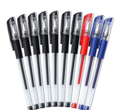 China Wholesale normal gel pen factory direct gel ink pen office stationery office stationery test pen European standard neutral bullets for sale