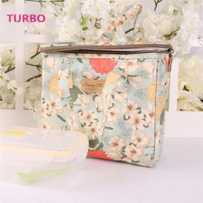 China Factory Wholesale Price Waterproof Promotional OEM Logo Printing Customized Waterproof Canvas Cooler Lunch Bag for sale