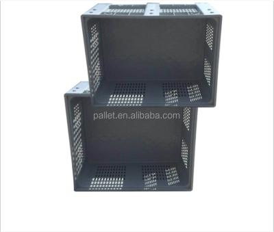 China Plastic Storage Box Stackable Crate Warehouse Fruit Pallet Container For Warehouse for sale