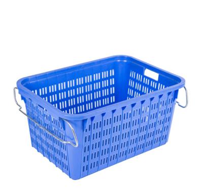 China High Quality Size 163L Mesh Large Stackable Turnover Crate Plastic Storage Crates for sale