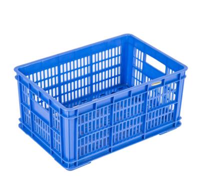 China Plastic Foldable Mesh Industrial Container Boxed Storage Crates For Vegetables And Fruits for sale