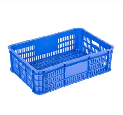 China Mesh Best Quality Storage Turnover Crate Stackable Plastic Crates For Fruits for sale