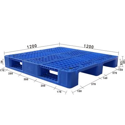 China China 1200mm dimensiones double faced plastic pallet for sale