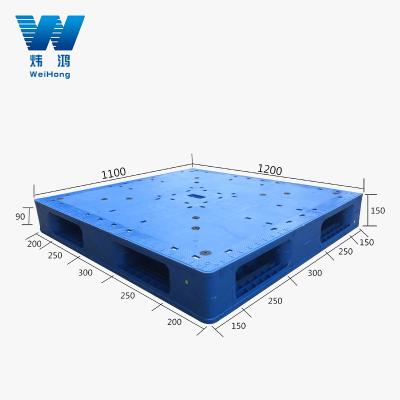 China Double Faced New Type HDPE 1200*1100*150 Mm Double Face Plastic Pallet for sale