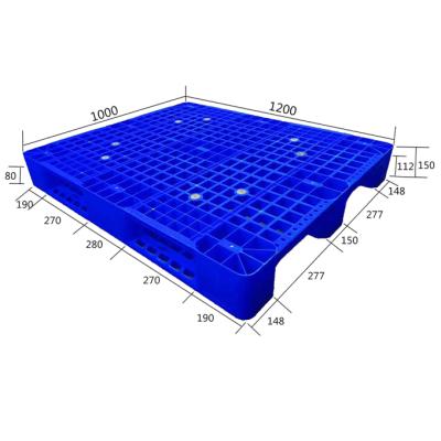 China Single Faced Plastic Pallets For Storage Imported Plastic Pallets Waterproof Plastic Pallet for sale