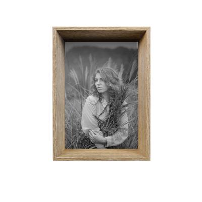 China Dongjin MDF Modern Simple Modern Shadow Box Picture Photo Frame for sale