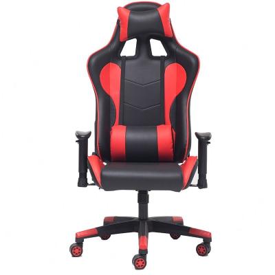 China Free Sample Adjustable (Height) Racing Gaming Chair Custom PU Leather 180 Degree PC Reclining Gaming Chair For Gamer for sale