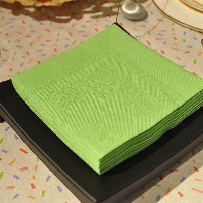 China Colorful Biodegradable Paper Napkins for Restaurant 33x33cm---Dozobeede Brand for sale