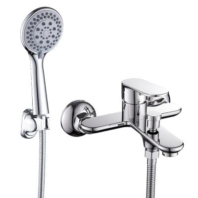 China Without Faucet Brass Contemporary Bathroom Set Bathroom Sliding Bar HUADIAO Bathroom Product Toilet Shower Sanitary Faucet for sale