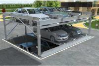 China Pit Type Multi Floor Mechanical Smart Puzzle Parking System Automated Car Storage for sale