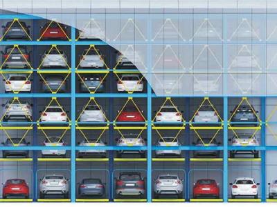 China Sistema de estacionamiento automático seguro y fiable con capacidad de elevación de 2700 kg en venta