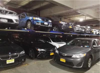 China Mini elevador hidráulico do carro de 2 cargos sistemas de estacionamento empilhados 2 camadas à venda