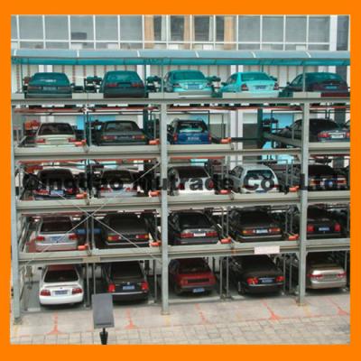 China Boden-hydraulischer Antrieb des Puzzlespiel-mehrstufiger Auto-Parksystem-5 zu verkaufen