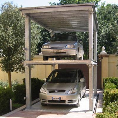 China Untertage-Pit Elevator Car Parking System zu verkaufen