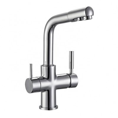 China Metered Faucets 3 Way Kitchen Faucet Sink Faucets for sale