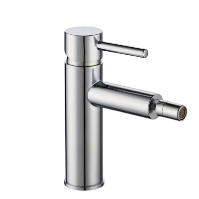 China Modern China Single Lever Chrome Plated Bathroom Bidet Faucet Female-use Bidet Mixer Deck Mounted for sale