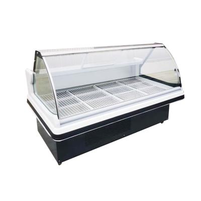 China Chinese-made grocery case supermarket meat refrigerator glass display commercial meat refrigerator fresh meat temperature for sale for sale