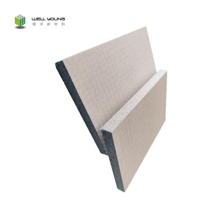 China Water / Damp / Moisture Resistant Fiberglass Reinforced Nonformaldehyde Magnesium Oxide Board Fireproof MgO Board for sale