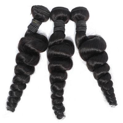 China Wholesale 10A Brazilian Loose Wave Cuticle Aligned Loose Wave Cheap Remy Hair Extension Bundles Big Double Stock Virgin Hair Weft for sale