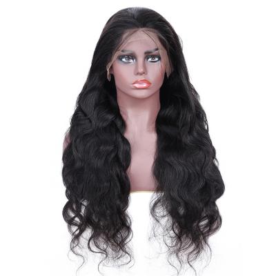 China New Arrival Body Wave Natural Mink Brazilian Human Wavy Hair Wig For Color Women Swiss Lace Front Wig Pre Plucked Hairline 13X4 for sale