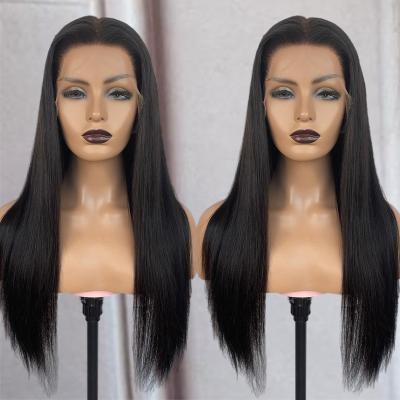 China Silky Straight Wave Cheap Raw Indian Cuticle Aligned Virgin Hair Extensions Bundles Vendors Full Lace Hair Wigs Hd Lace Frontal Wig for sale