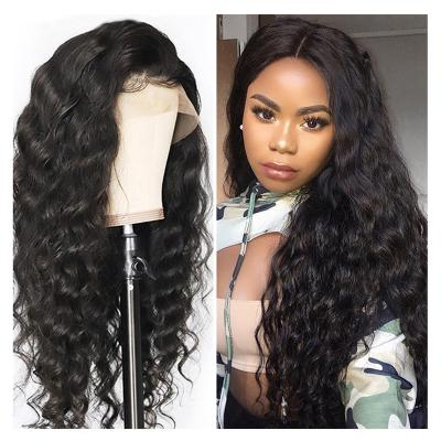 China Lace Front Wig Cheap Transparent Gluueless Hd Virgin Brazilian Deep Loose Human Hair Extension Full Lace Front Wig For Women for sale