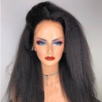 China Yaki Hair Wigs Hd 360 Lace Frontal Wig Straight Curly Vendor Peruvian Hair Lace Front Human Hair Full Lace Wigs For Black Women for sale