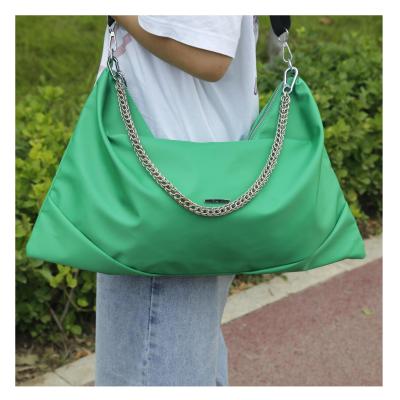 China Fashion\Comfortable Classic Nylon Waterproof Handbags\Durable Tote Shoulder Bags Casual Women Bag Candy Color Fashion Shoulder Bags for sale