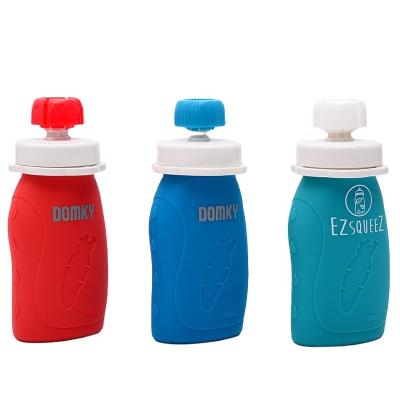 China Sustainable Spout Pouch / Reclose Baby Silicone Pouch Hold Reusable Silicone Water Bottles Applicable For Sustainable Boiling Without Water for sale