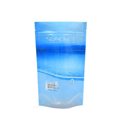 China Reusable Custom Plastic Cosmetic Packaging Ziplock Bags Frosted Bags With Filters Skin Face Reusable Packaging Bags for sale