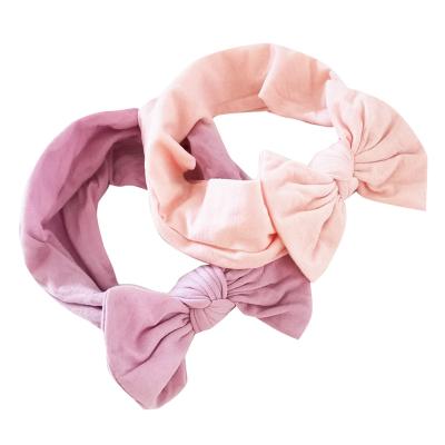 China Soft Cute Big Bow Headbands Baby Bows Girls Headband Toddler Infant Infant Accessories Hair Band for sale