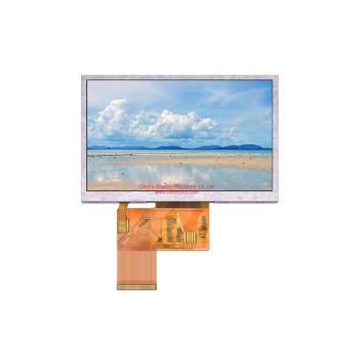 China 4.3 Inch 480*272 Resolution Sunlight Readable LCD Touch Screen 4.3