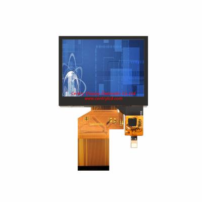 China 3.5inch 320*240 QVGA Temperature IPS LCD Ultra Size Display With PCAP For Smart Switch Panel 3.5