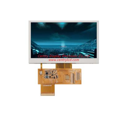 China 4.3inch 800*480 4.3inch Resolution IPS Smart Home Display Screen for sale